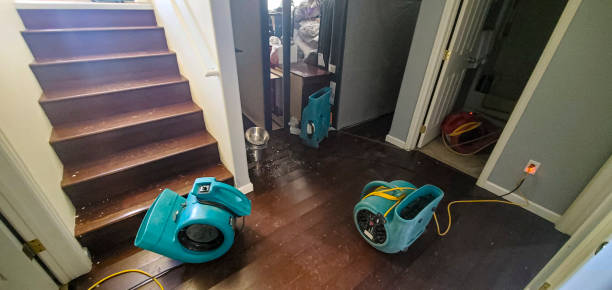Water damage restoration process in Delta, CO